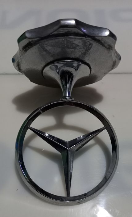 Antigo Emblema Mercedes 170 V , S , 300 Adenauer anos 30, 40, 50 (RARO