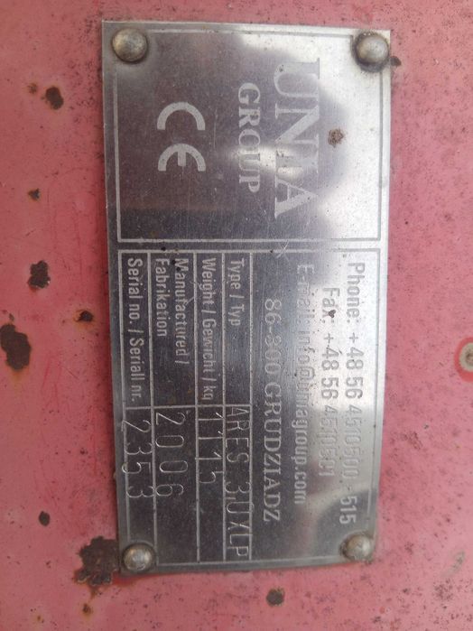 Zestaw uprawowo-siewny UNIA 3 m