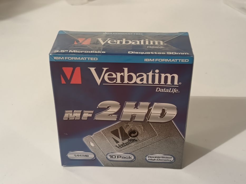 Dyskietki 3.5" Verbatim \ Nowe opakowanie \ Retro PC