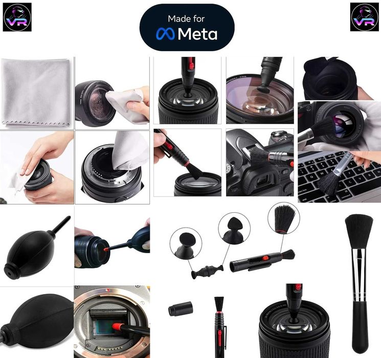 ‼️ Набір для очистки лінз (6-в-1) VR Meta Quest, Oculus, об’єктиви