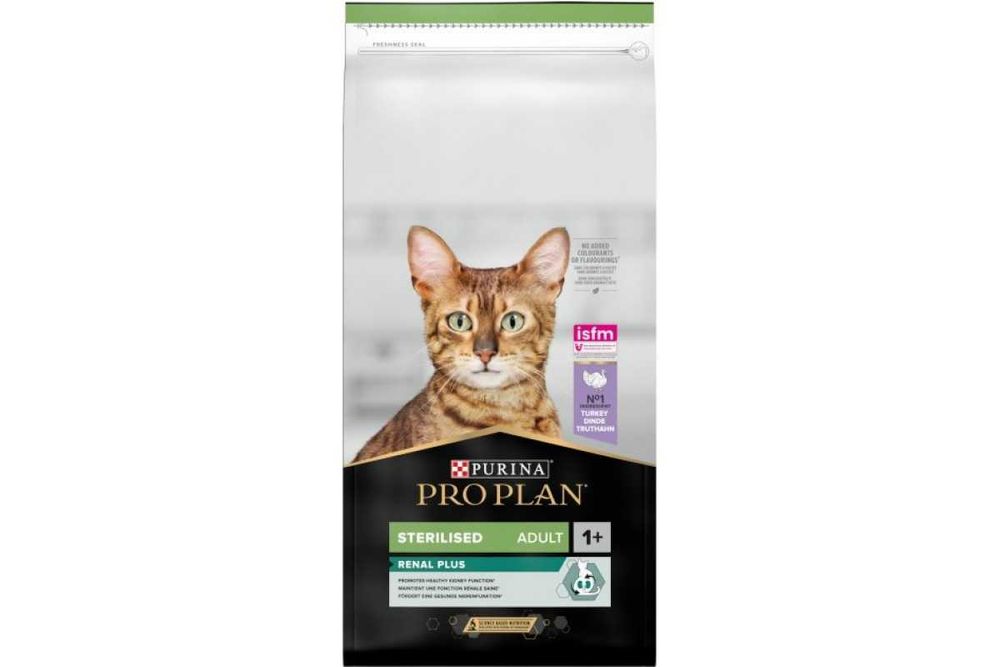 Pro Plan Sterilised Turkey-для кастрированных кошек (индейка) 14кг
