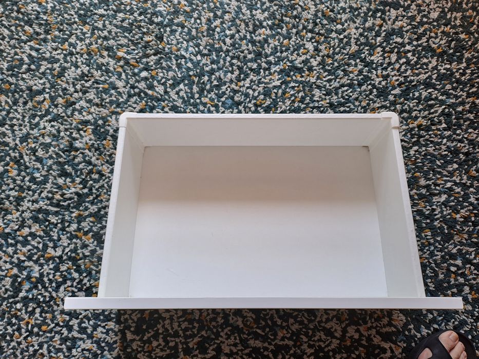 Szuflada, front, prowadnice Ikea Besta
