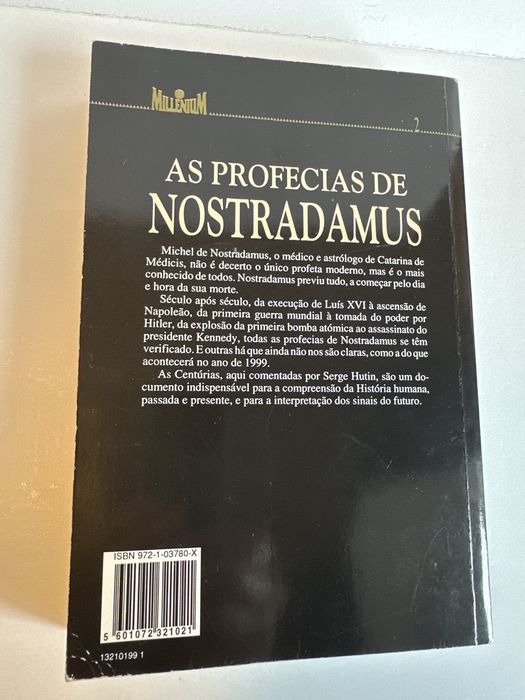 Livros sobre Tarot, Espiritualismo, Oculto, profecias de Nostradamus