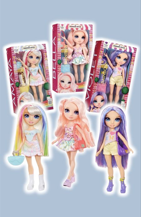 Rainbow High My Fashion Style Bella Белла Віолетта Амая