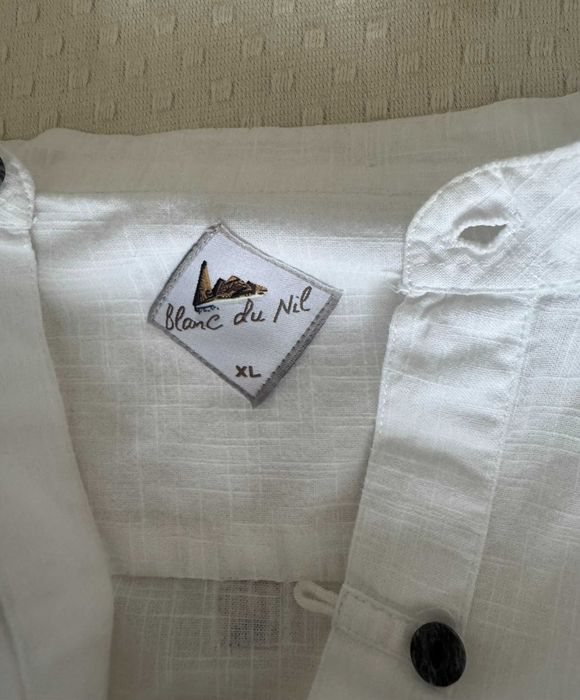 Blanc du Nil men's tunic shirt XL
