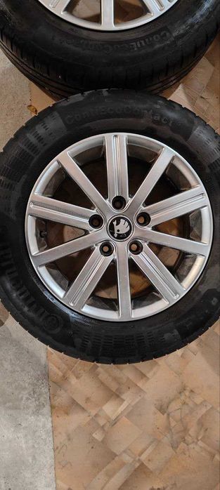 Шини Continental ContiEcoContact 3   195/65 R15 H Б/У літо, 2019р 4 шт