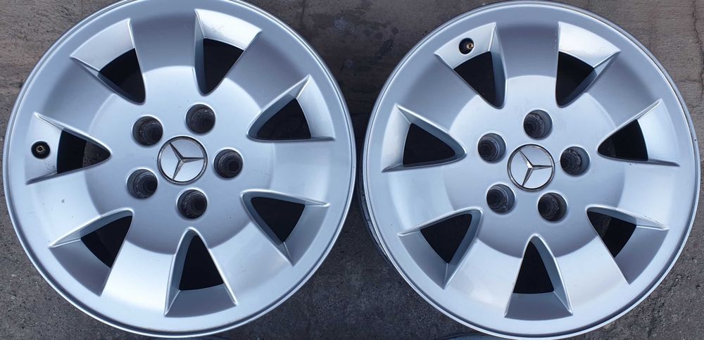 Alufelgi Mercedes 15 5x108 6.5J ET 44 Citan Kangoo czujniki Tpms