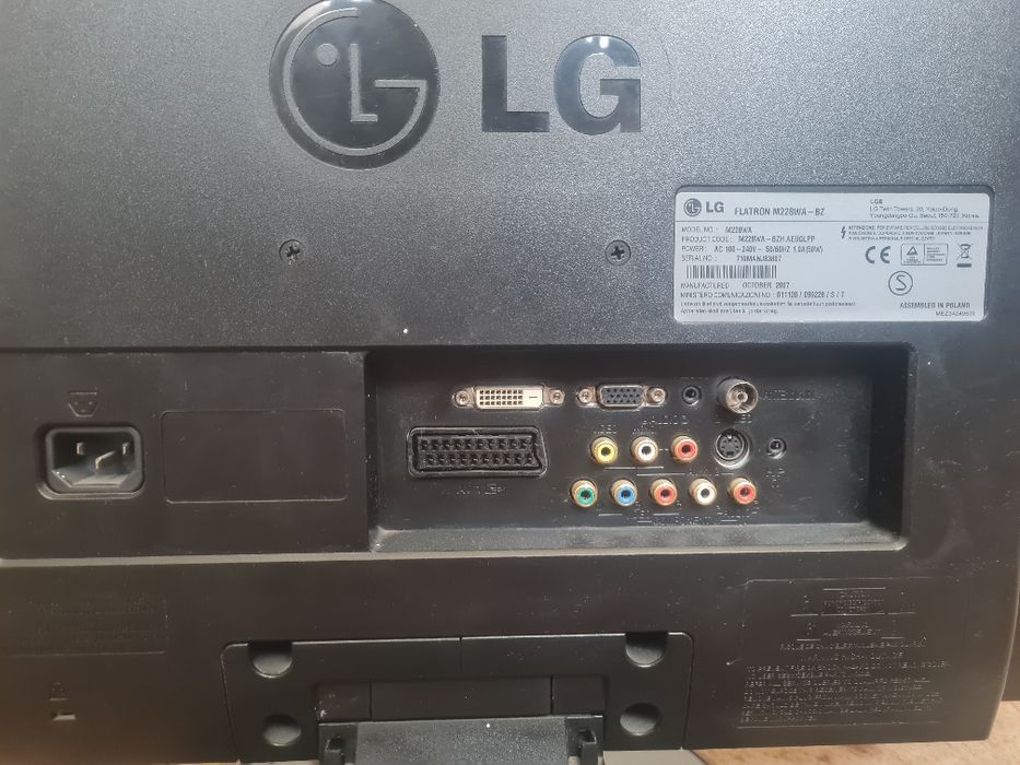 Telewizor Monitor LG FLATRON M228WA-BZ