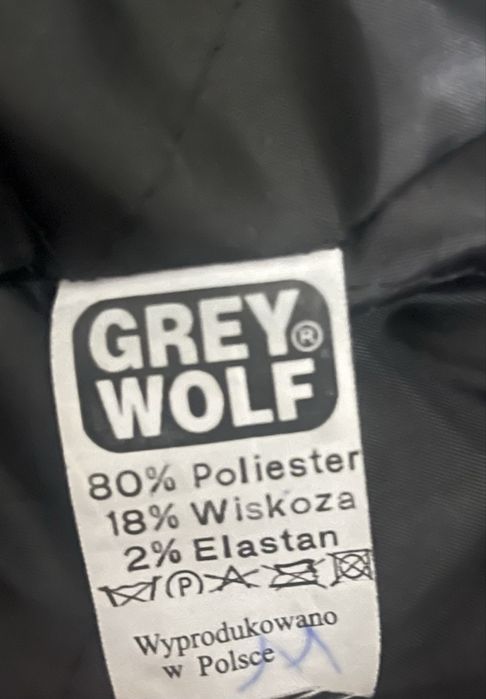 Grey Wolf sliczny płaszcz z kapturem roz. M
