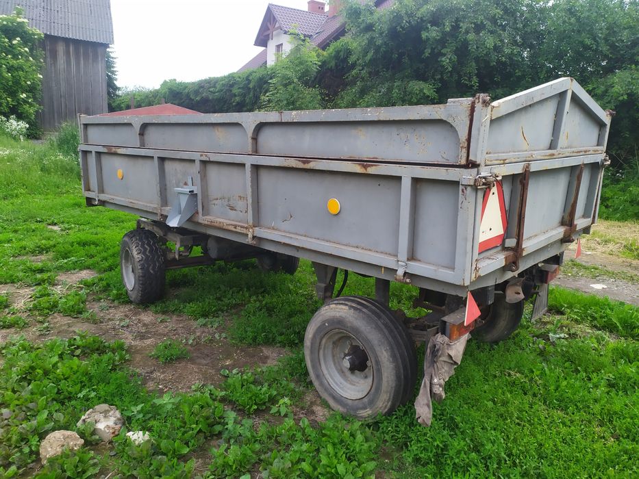 Przyczepa wywrotka jednoosiowa ,D 47, D 732 Orginał