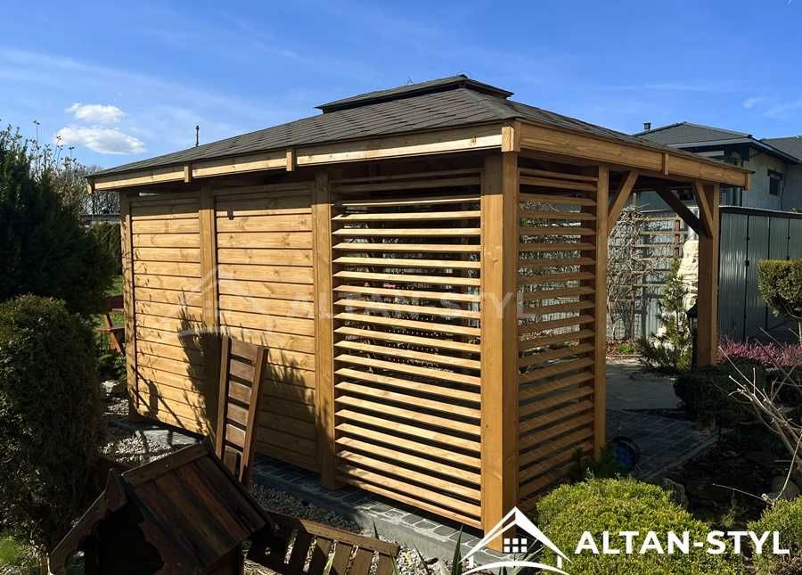 Altana, altanki, altana ogrodowa OLA 3x4m PRODUCENT