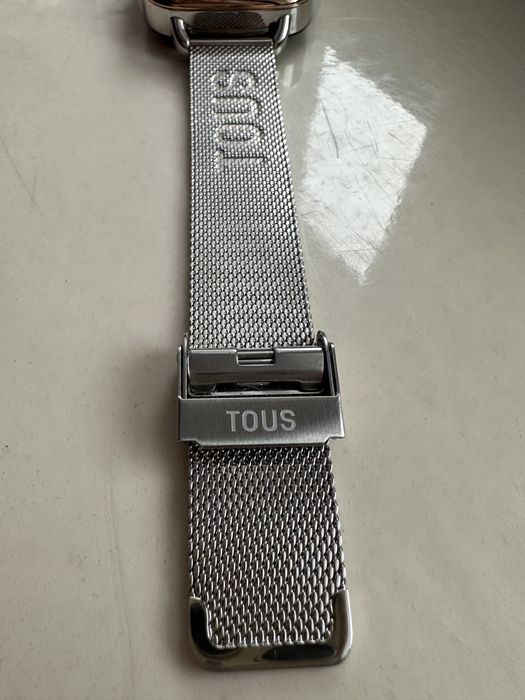 Zegarek smartwatch Tous D-Connect srebrny złoty