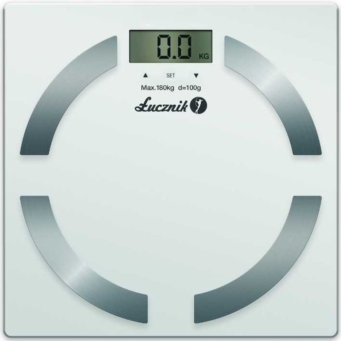 Waga Łazienkowa Elektroniczna  Pomiar Tłuszczu Wody BMI