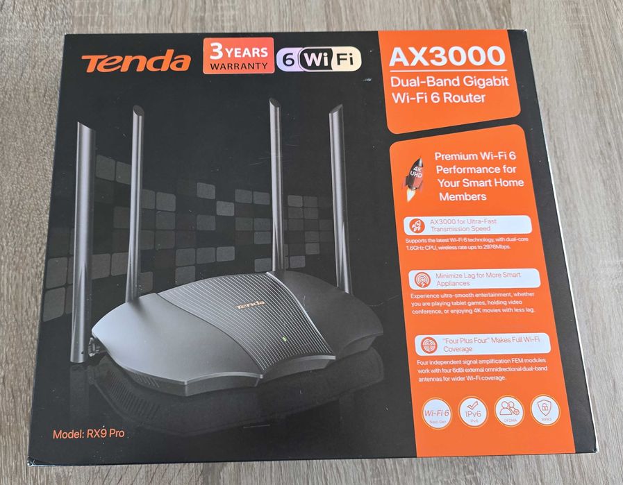 Router Tenda RX9 Pro AX3000