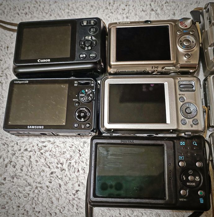 Лот цифровий фотоапарат Canon,Samsung,Pentax,Lumix,Nikon