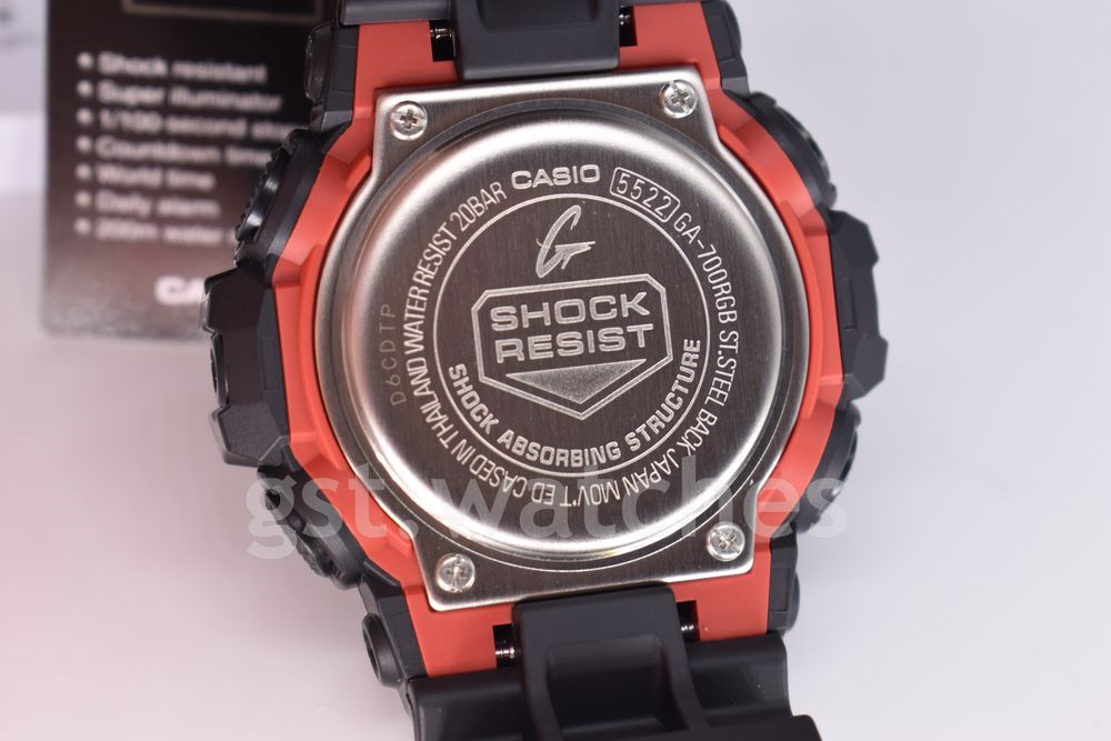 Casio G-Shock GA-700RGB-1A NEW ORIGINAL | Limited Edition
