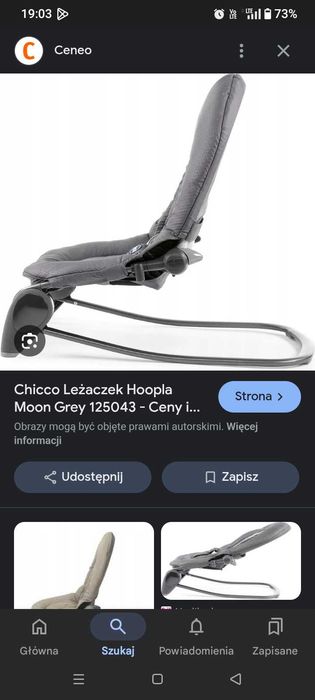 Chicco Hoopla leżaczek