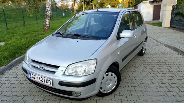 HYUNDAI GETZ 1.1 Benzyna. Klimatyzacja. Mały przebieg