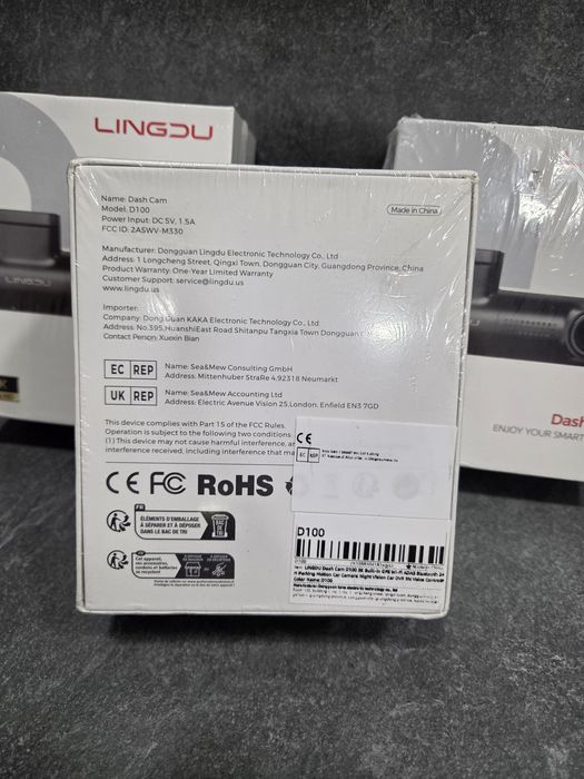 Відеореєстратор Lingdu D100