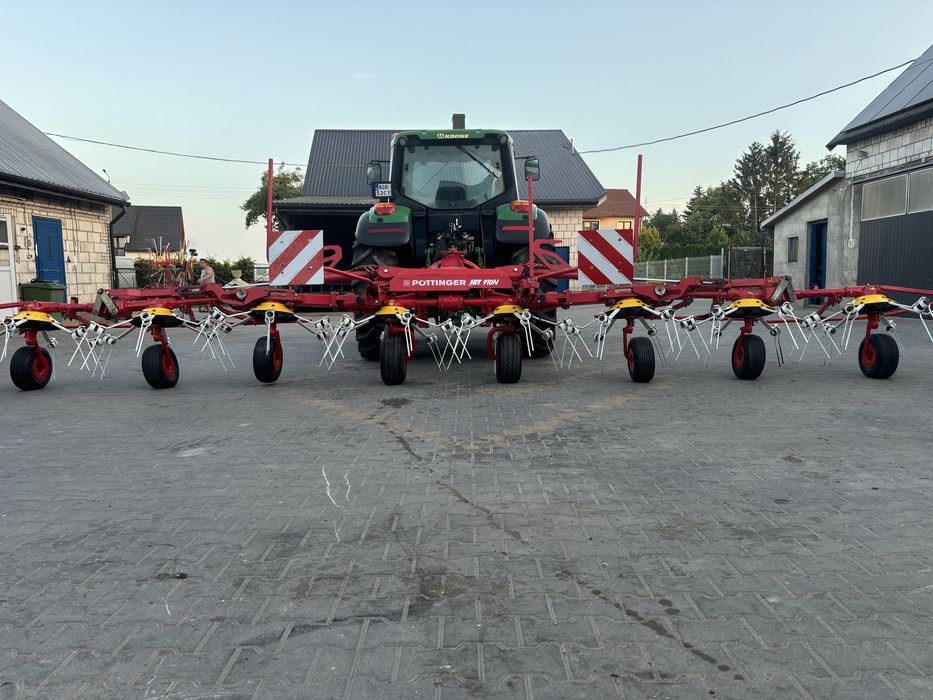 Lely Lotus 900 Pottinger HIT 910N przewracarka do siana trawy 2014 super stan