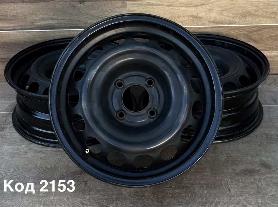 Сталеві диски R15 4x108 для Peugeot,Citroen,Renault,Fiat,Honda