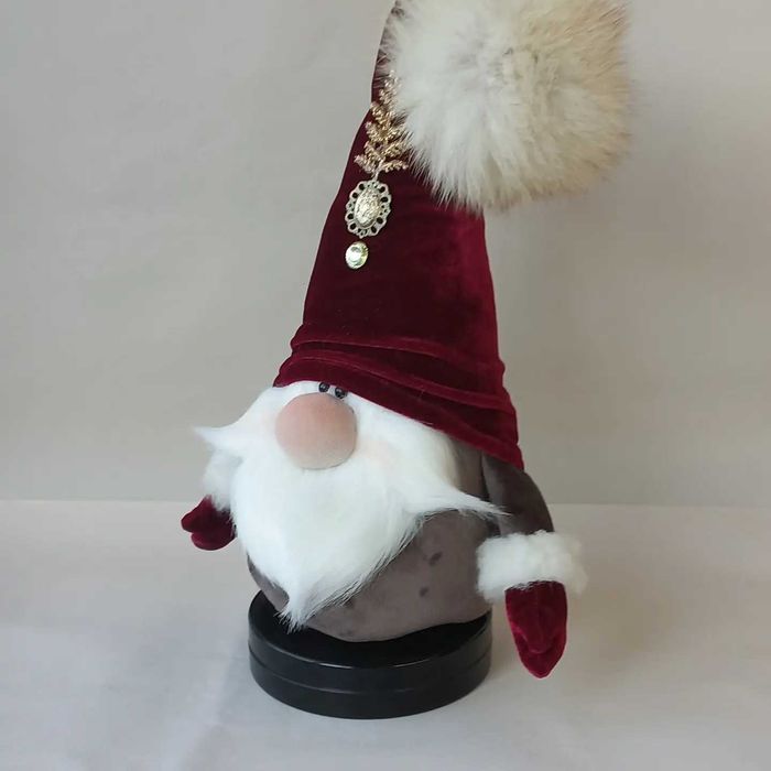 Гном новогодний. Гном ручної роботи. Гном. Новогодний подарок.