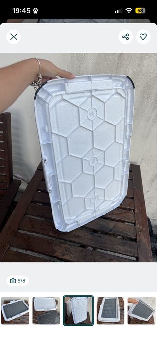 Tapete wc para cão como novo