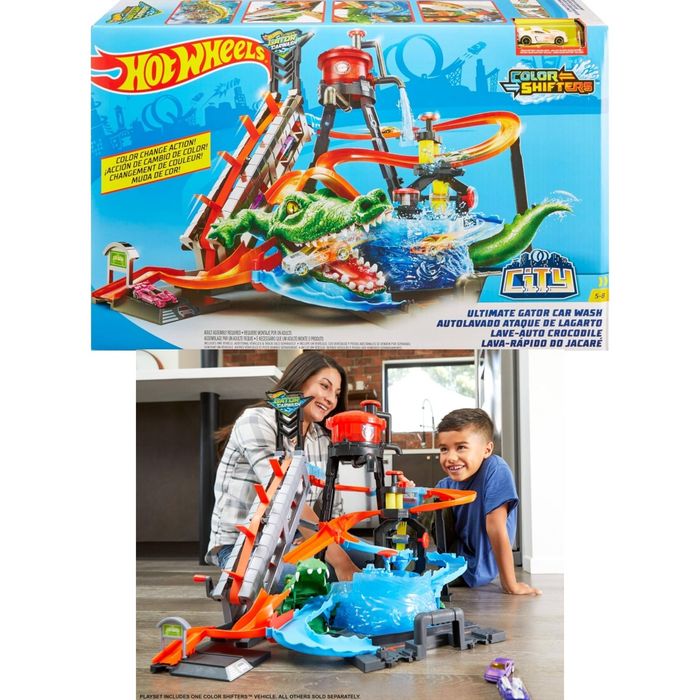 Трек Хот Вілс Вибух кольорів Водонапірна вежа Hot Wheels City FTB67