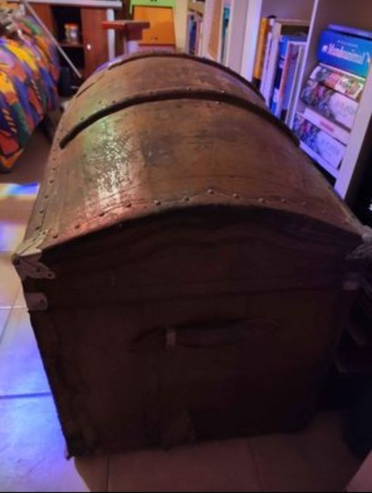 Arca/Baú em pele centenaria64284043576579122