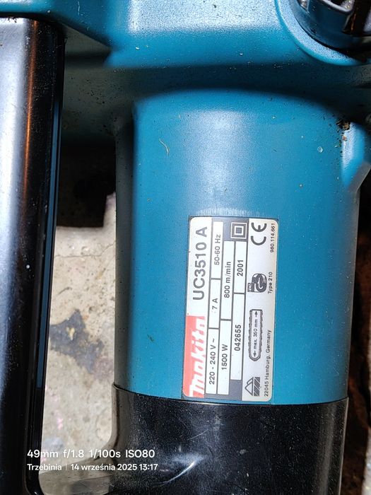 Piłka łańcuchowa sieciowa Makita uc3510a 1500w