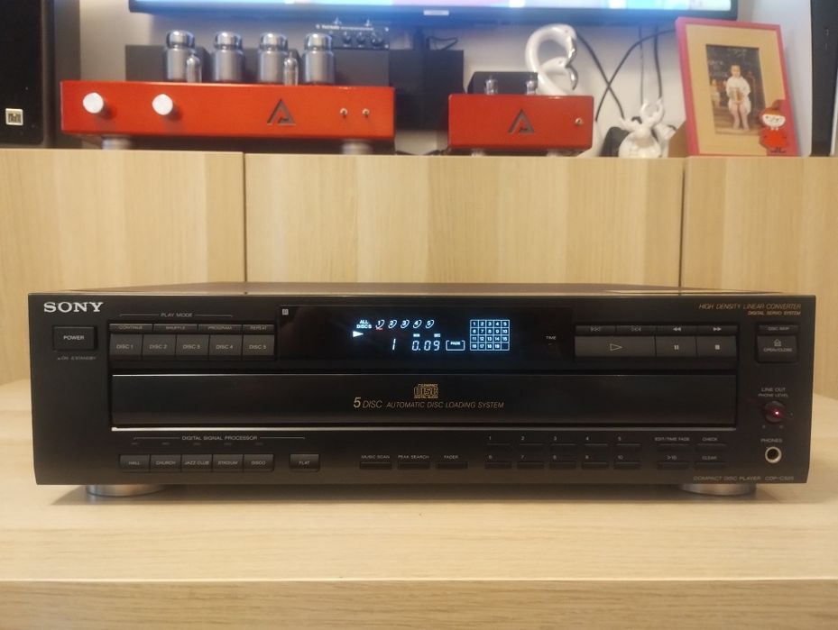 Sony CDP C525 - odtwarzacz CD zmieniarka