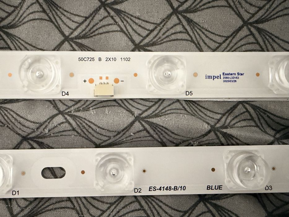 Nowe Listwy LED TCL 50C725 i inne kompatybilne