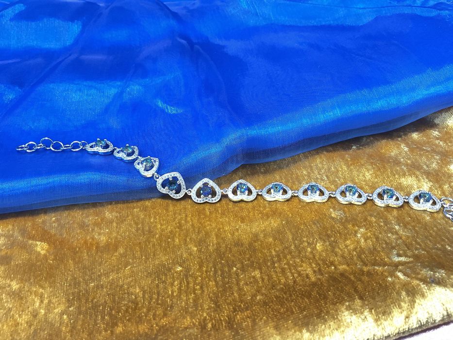 Pulseira prata 925 ,tamanho 22 cm