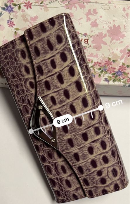 Portfel skórzany nowy