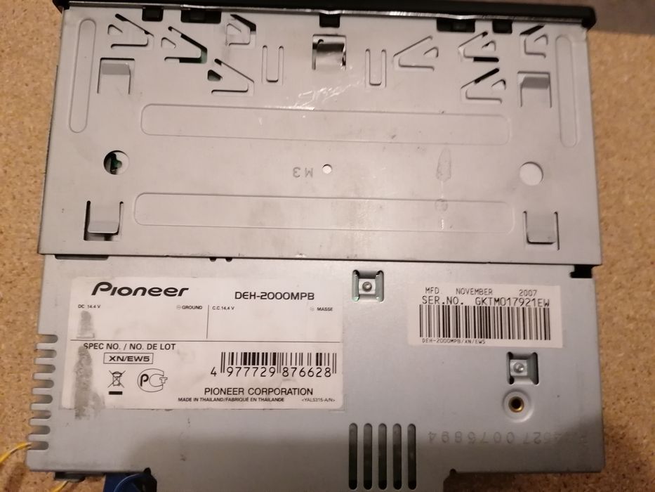 radio samochodowe PIONEER DEH-2000MPB