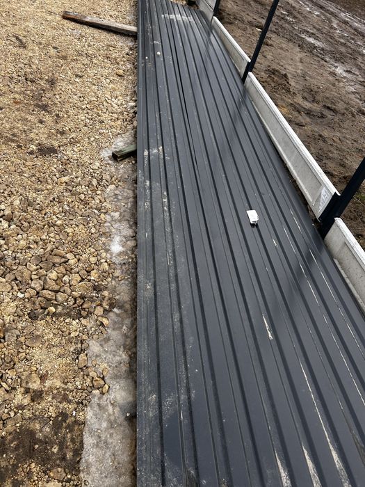 Blacha trapezowa t14 nowa nie uzywana  7m + pasek