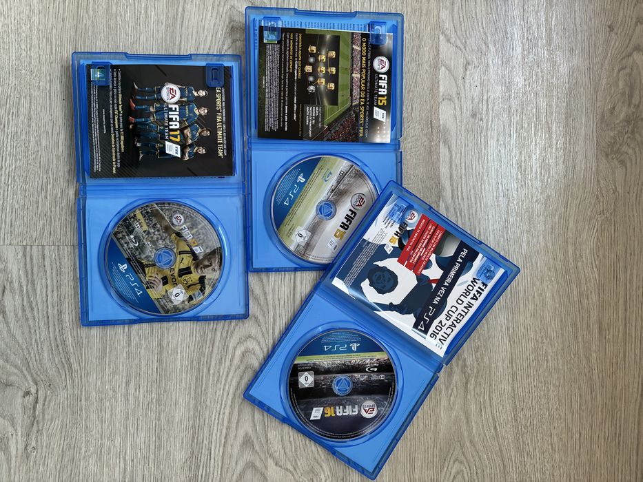 Jogos Fifa 16, 17 PS4