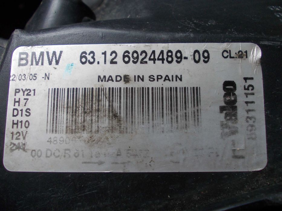 фара автомобильная BMW