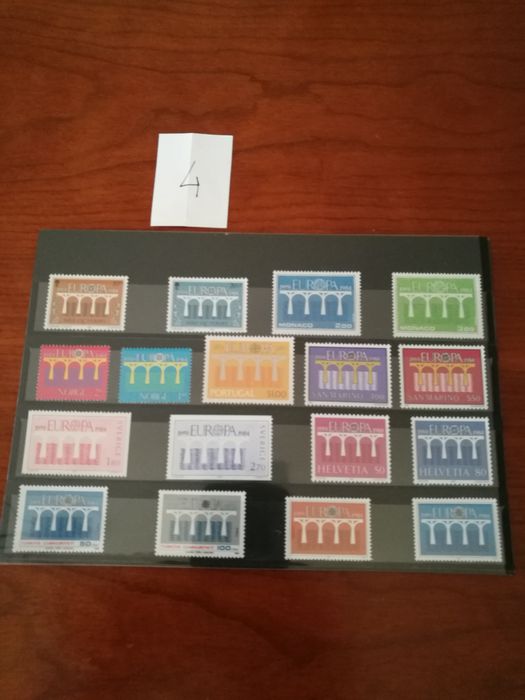 Filatelia - selos Europa (século XX)