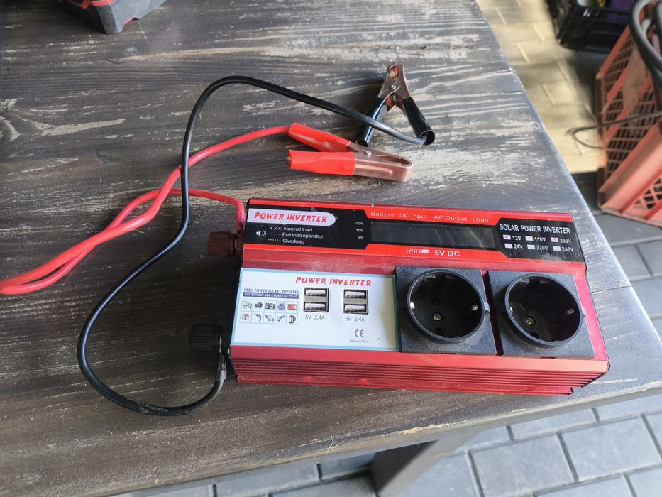 Przetwornica 12v 230v 4000w