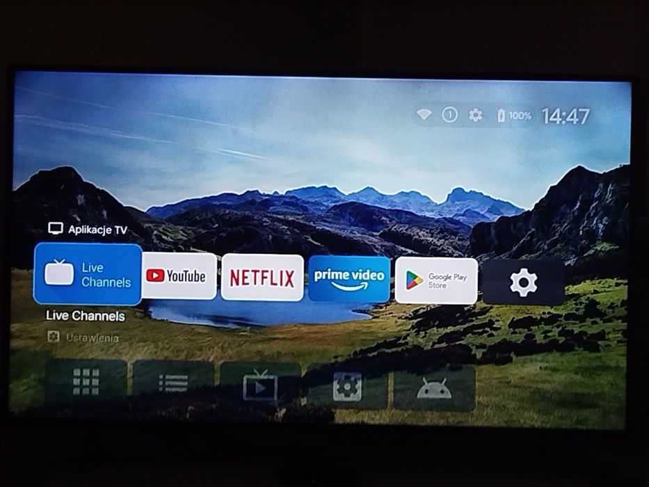 Dekoder Play Now TV Box Sagemcom  Android TV LAN HDMI