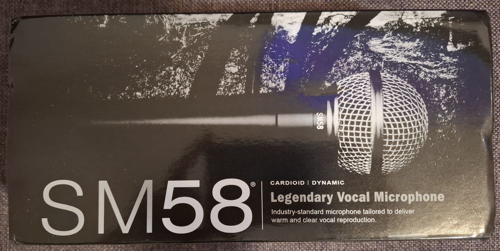 Mikrofon SM58, nowy (bez kabla)