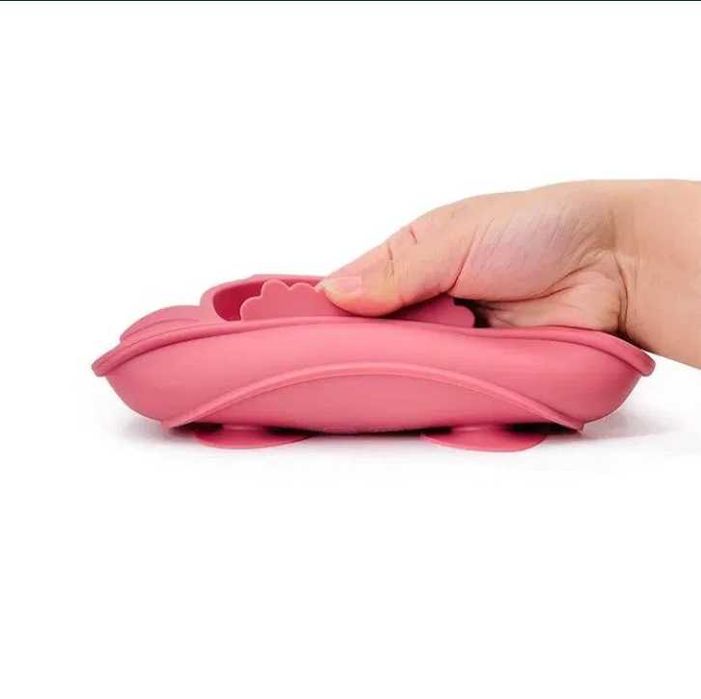 Talerzyk sowa silikonowy z przyssawkami BPA free