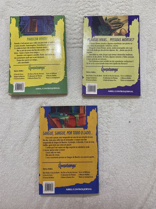 Livros Arrepios (R.L. STINE)