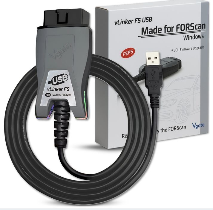 Vgate vLinker FS USB ForScan Ford FEPS MS CAN