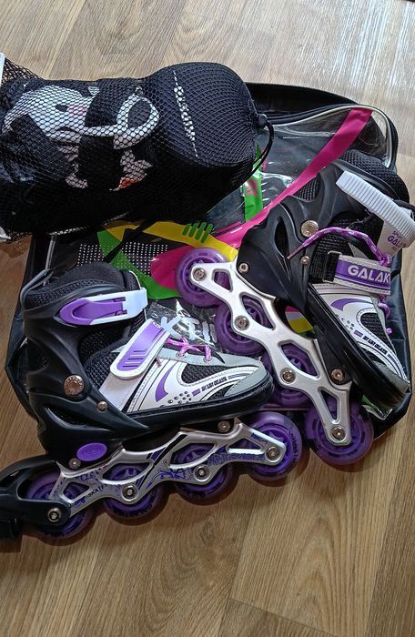 Ролики, роликовые коньки, ролики галактика, ролики galaktika 29-32