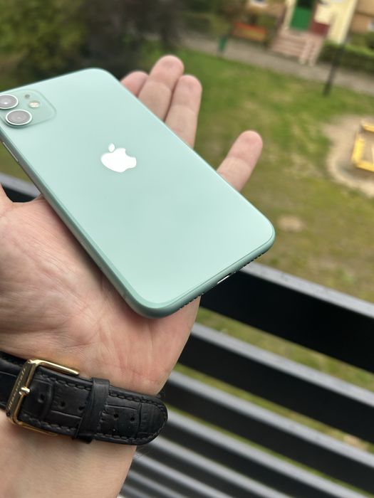 Iphone 11 Green/Bat100%/Jak Nowy/Akc Zalaminowane/Bez Blokad!