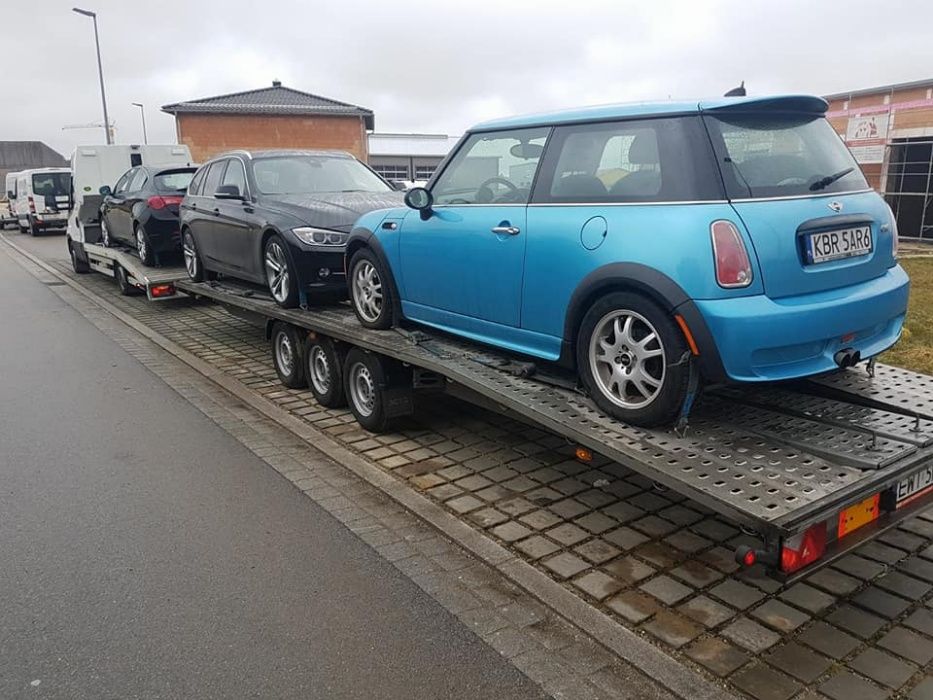 Transport Samochodów Aut Niemcy Belgia Holandia Autotransporter