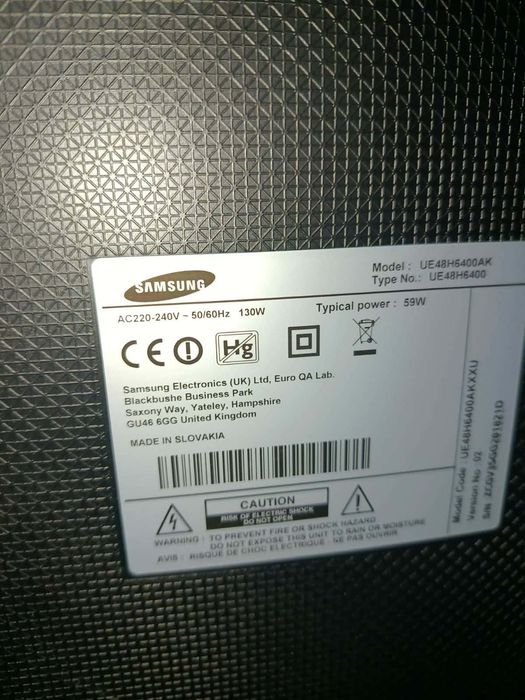 Vendo TV  samsung samart TV  "55"