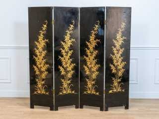 Вінтажна ширма Шинуазрі, ширма у східному стилі